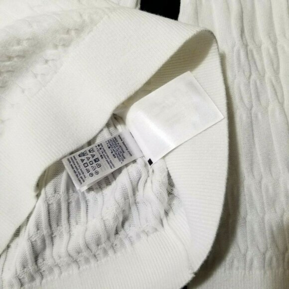 Tommy Hilfiger Women's Scoop Neck‎ Cable Knit Pullover Sweater - Picture 6 of 6